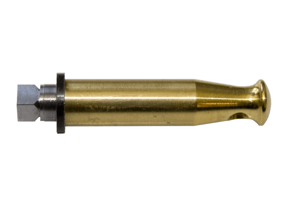 Brass Rollers Solid Head