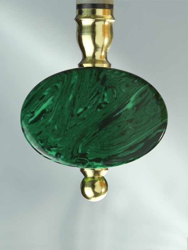 Oval Malachite