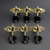 Rodgers Tuners L111 Br Jet Black Jewelled