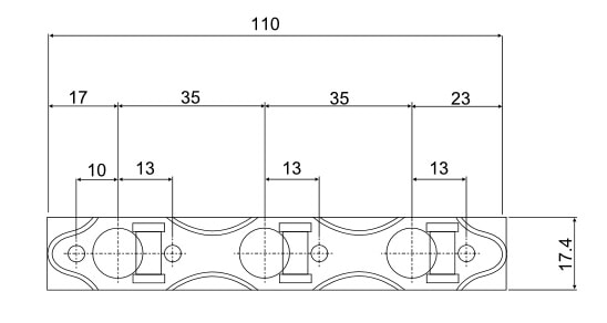 Hauser 35x110 Dimensions