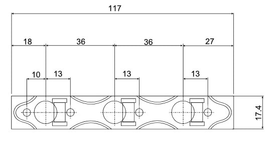 Hauser 36x117 Dimensions