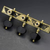 Rodgers Tuners L670 Brass Blackened Jet