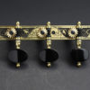 Rodgers Tuners L670 Brass Blackened Jet