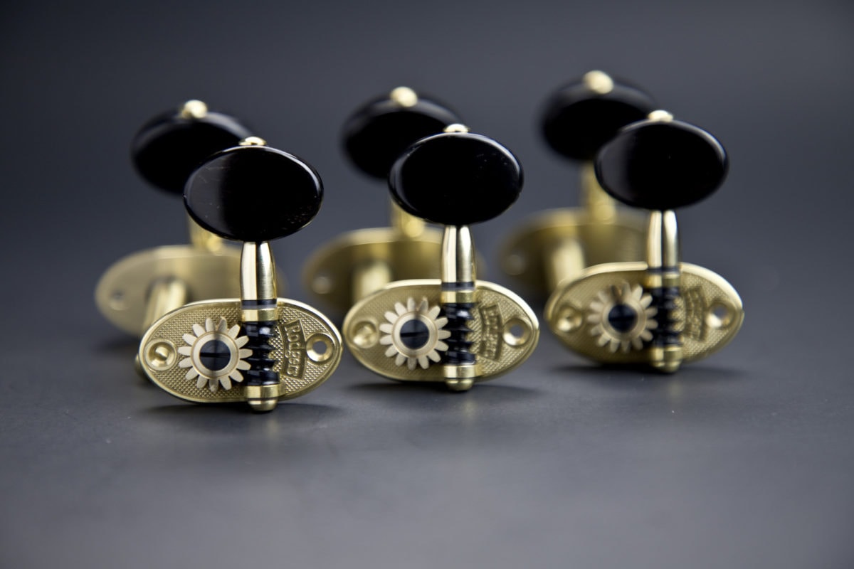 Rodgers Tuners SS23 Brass Ebony