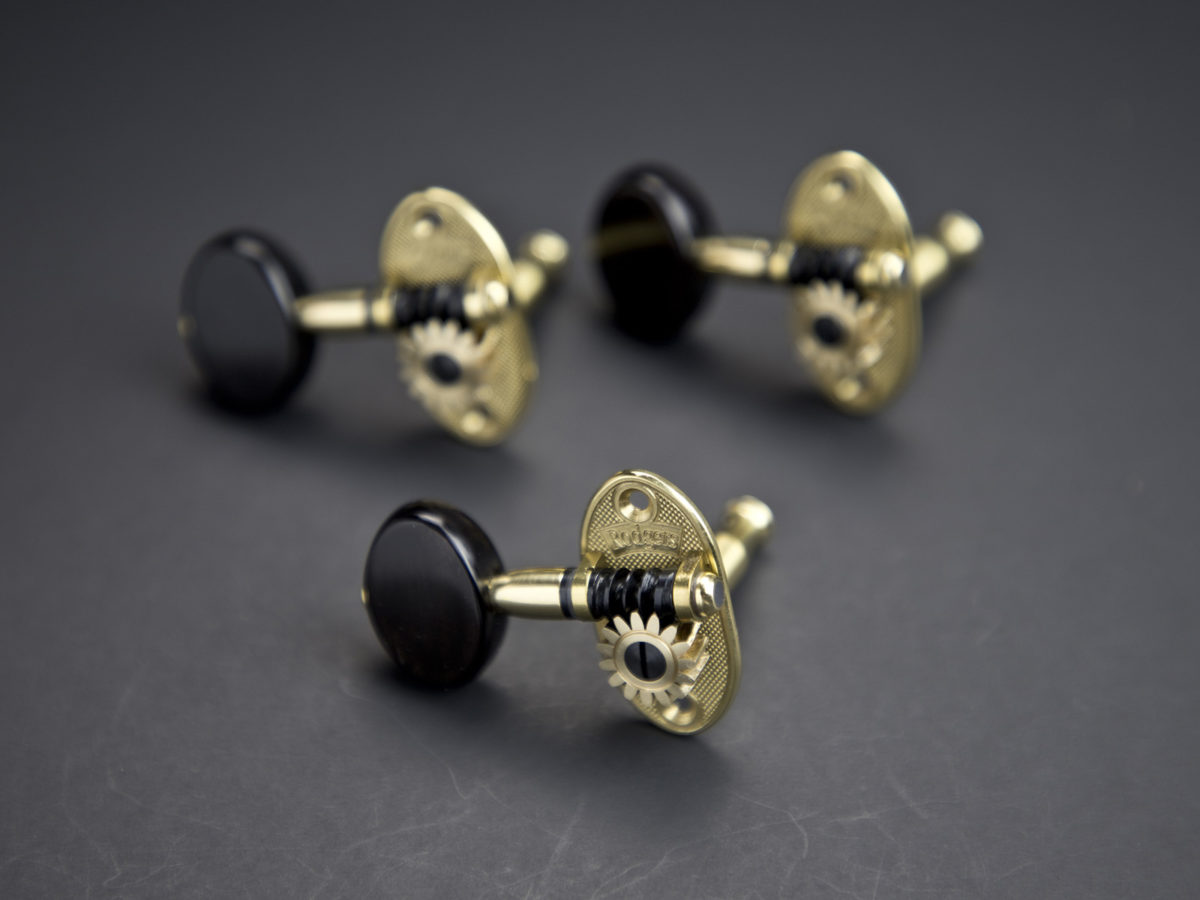 Rodgers Tuners SS23 Brass Ebony