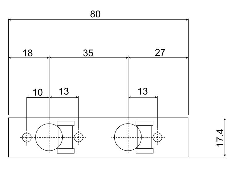 Ukulele 35x80 Dimensions