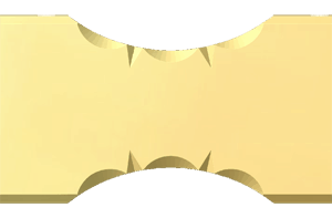 Extra nicks and Scallops