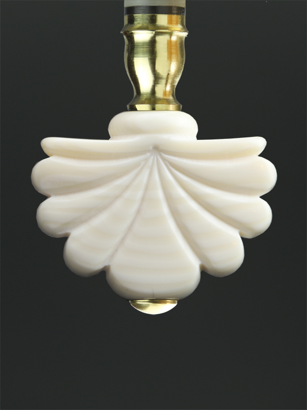 Shell Shape Synthetic Ivory