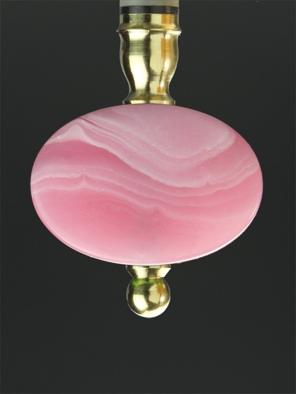 Oval Pink Marble