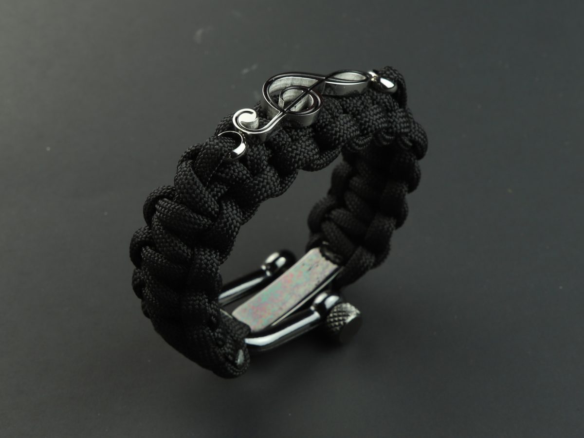 Paracord Clef Bracelet by Paracord Warrior