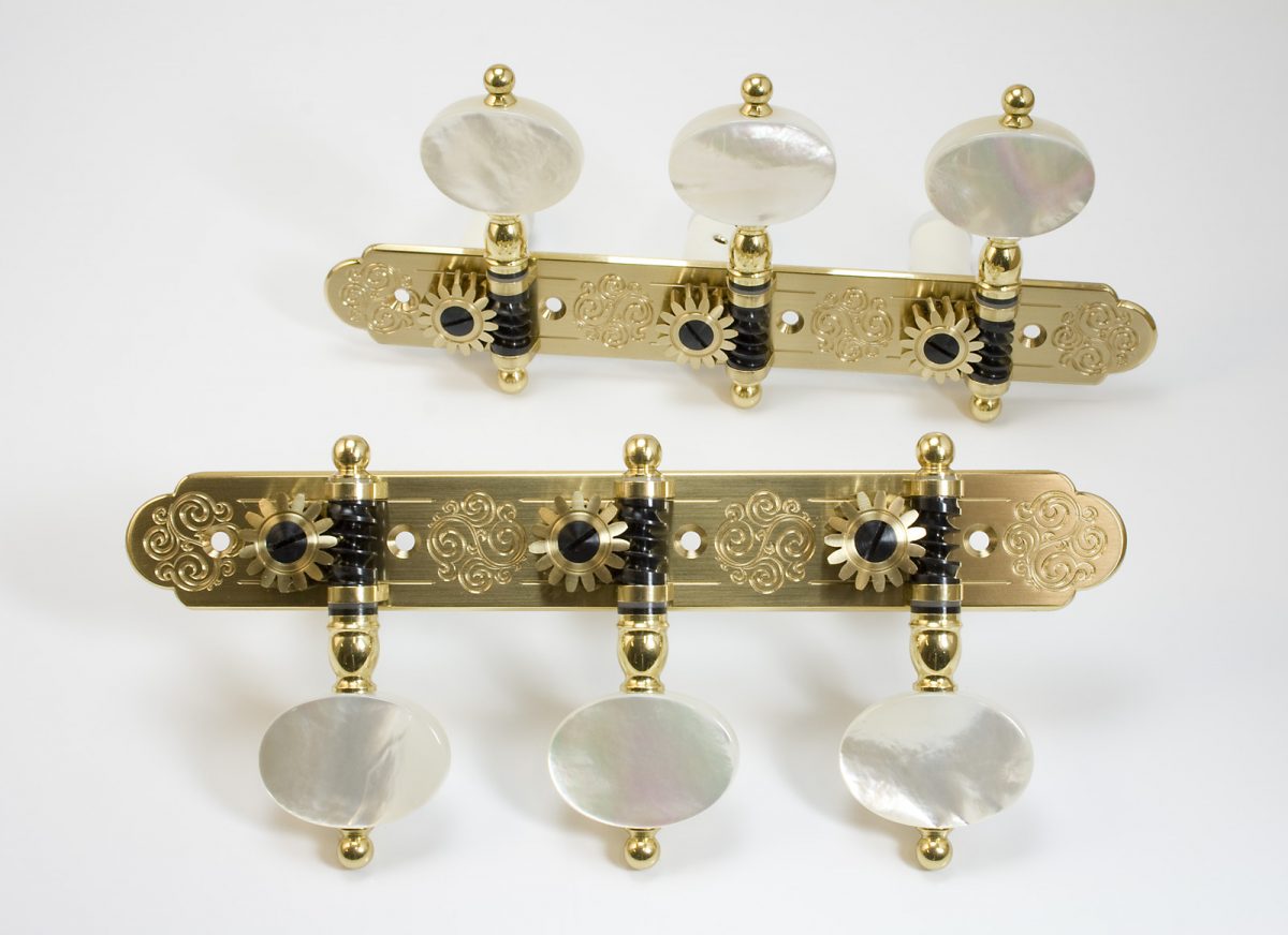 L360 Brass with Light MoP buttons