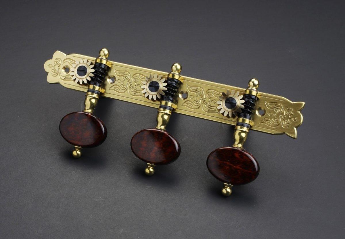 Rodgers Tuners L428 Brass Oval Snake