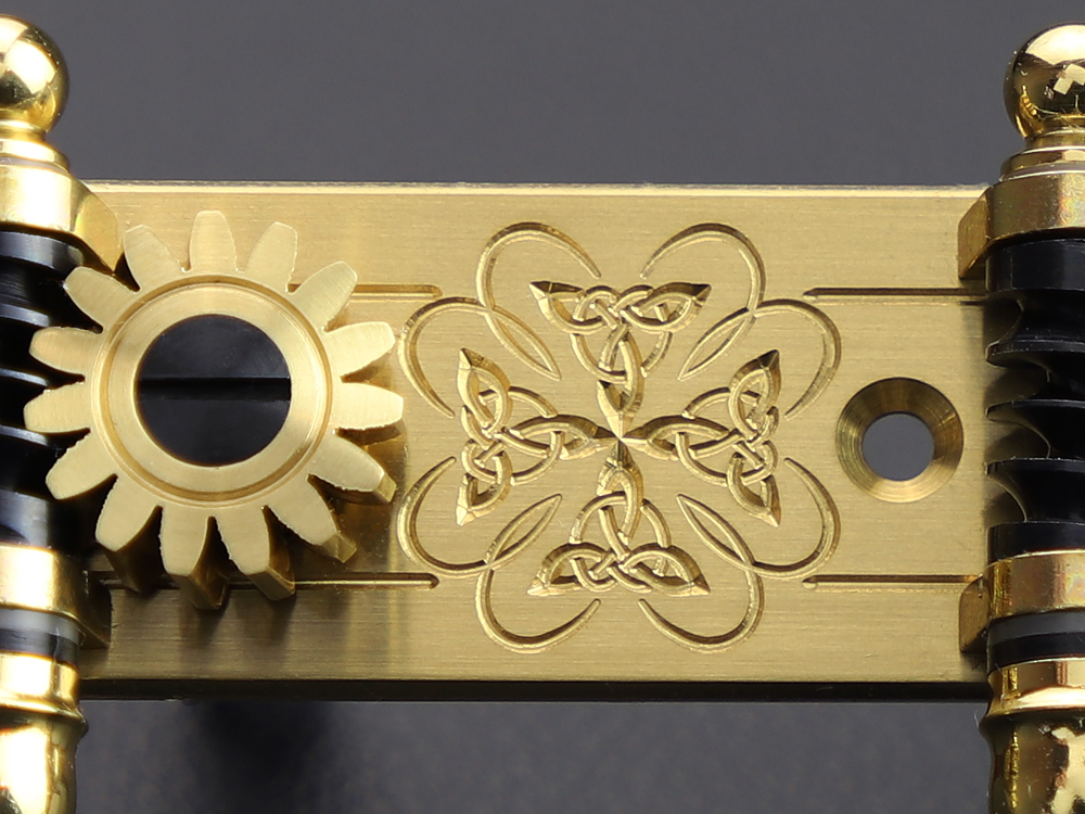 L631 Brass 110mm with Jet buttons