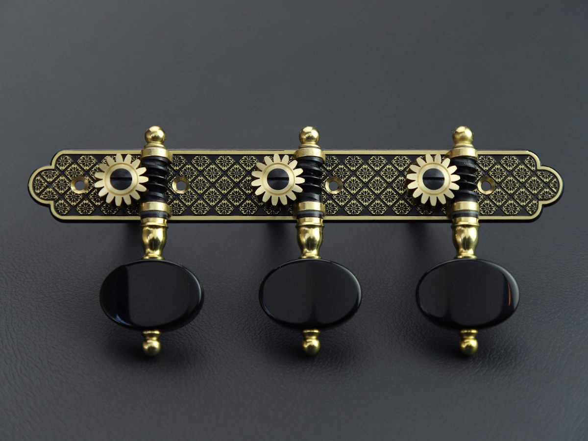 L709 Jet Blackened - Rodgers Tuning Machines