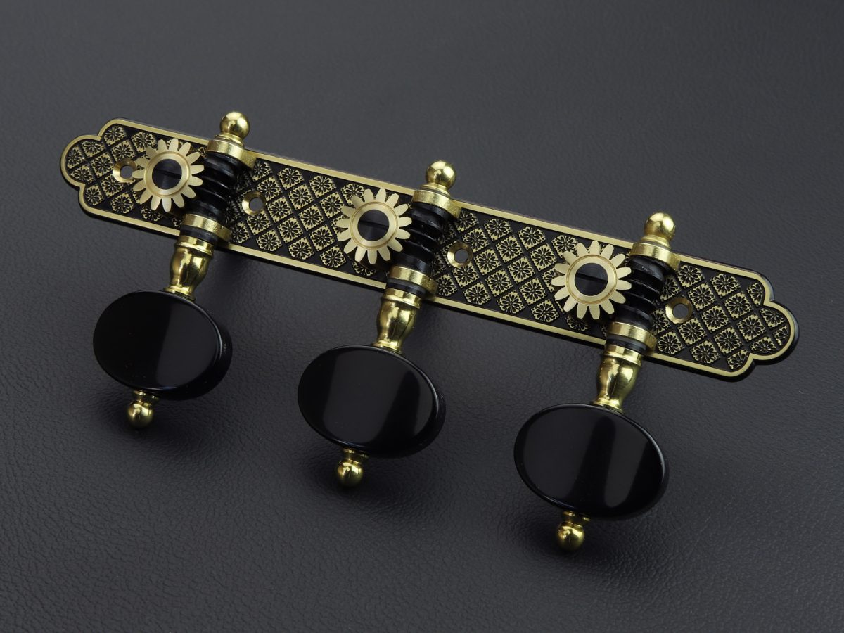 L709 Jet Blackened - Rodgers Tuning Machines