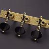 L724 Brass, Jet Buttons 115mm plate