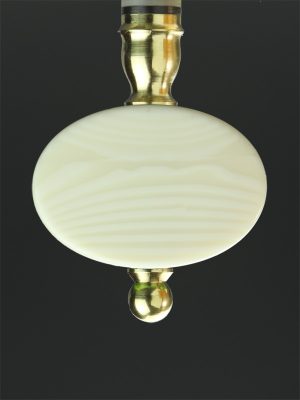 Oval Synthetic Ivory